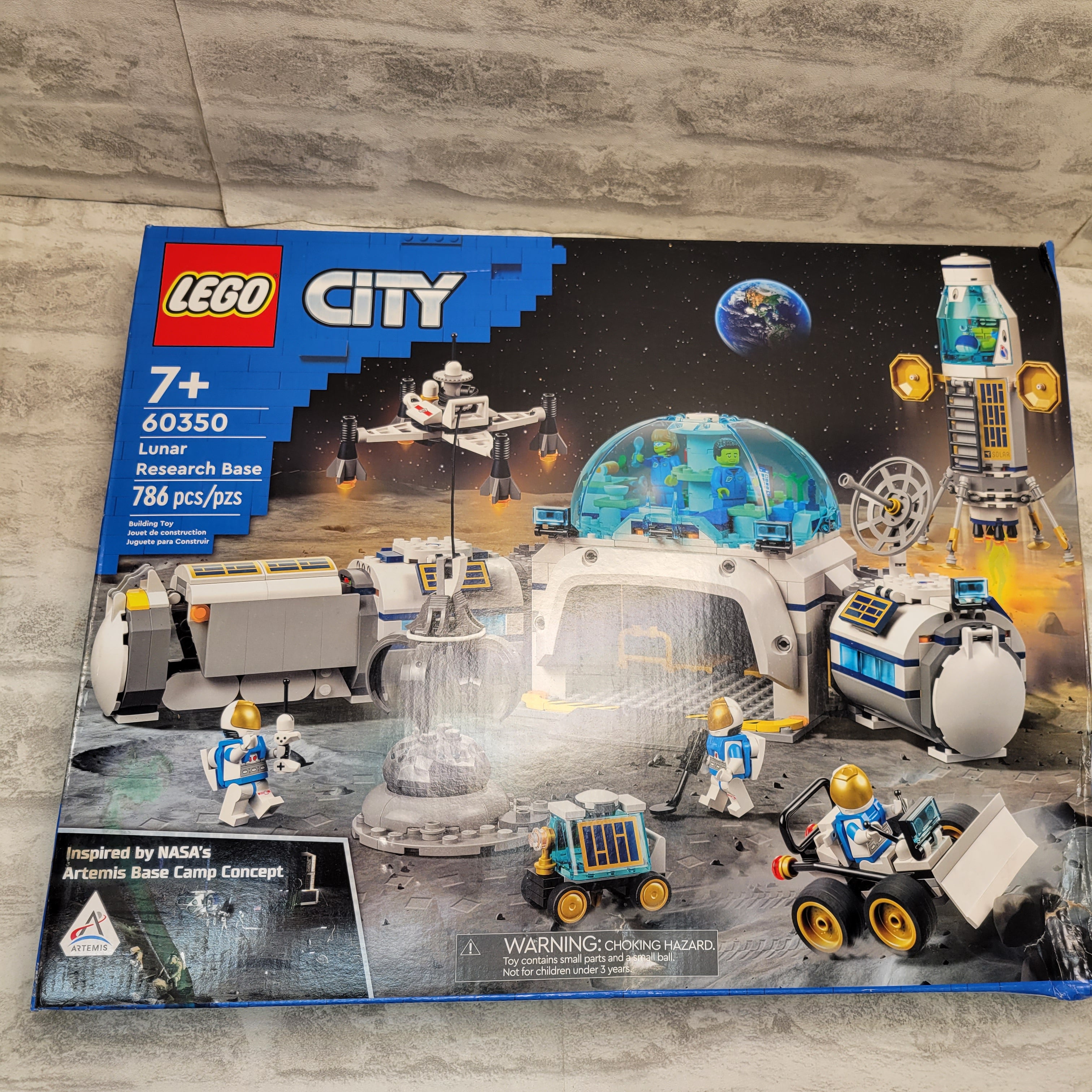 LEGO City 60350 Lunar Research Base *READ DESCRIPTION* (7922247991534)
